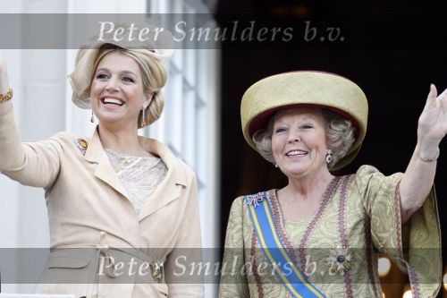 Den Haag 18 september 2007
Koningin Beatrix Prins Willem Alexander Maxima Prinses Margriet Pieter v Vollenhoven Prins Constantijn en Prinses Laurentien bij prinsjesdag met de gouden koets.