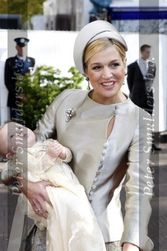 Den Haag 20 oktober 2007
Doop prinses Ariane. Prins Willem Alexander Maxima Ariana Alexia en Amalia.