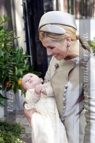 Den Haag 20 oktober 2007
Doop prinses Ariane. Prins Willem Alexander Maxima Ariana Alexia en Amalia.