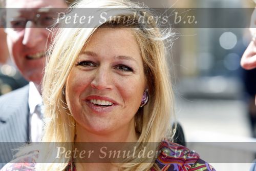 Den Haag 25 juni 2007
Prinses Maxima  bij task force in den haag.