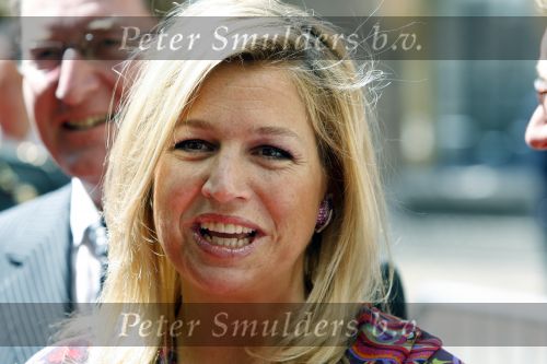 Den Haag 25 juni 2007
Prinses Maxima  bij task force in den haag.