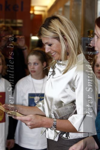 Alkmaar 28 oktober 2008
Prinses Maxima bij museum in alkmaar.
Peter Smulders bv