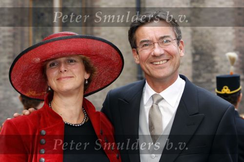 Den Haag 19 september 2007
Prinsjesdag op het binnenhof met de ministers en staatssecretaressen met hoedjes
Maxima Verhagen met vrouw