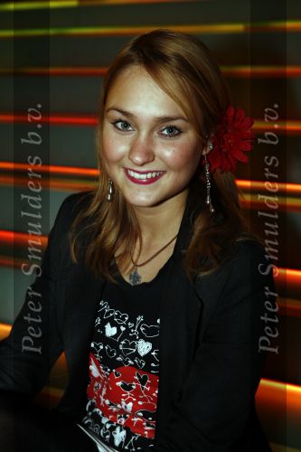 Amsterdam 9 decembe  2008 Melody Klaver bij de premiere van High school musical.
Peter Smulders bv