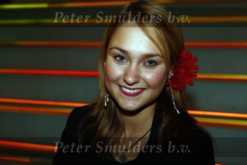 Amsterdam 9 decembe  2008 Melody Klaver bij de premiere van High school musical.
Peter Smulders bv