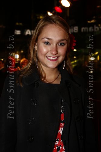 Amsterdam 9 decembe  2008 Melody Klaver bij de premiere van High school musical.
Peter Smulders bv