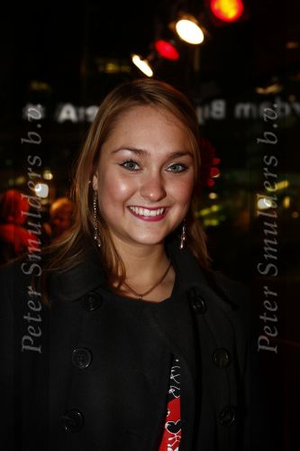 Amsterdam 9 decembe  2008 Melody Klaver bij de premiere van High school musical.
Peter Smulders bv