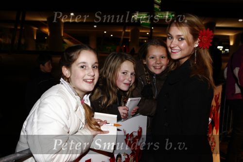 Amsterdam 9 decembe  2008 Melody Klaver bij de premiere van High school musical.
Peter Smulders bv