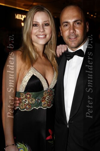 Amsterdam 11 december 2008
Openings en VIP avond van de Miljonairsfair in de Rai. Mental Theo Nabuurs met Celine Huijsmans
Peter Smulders bv