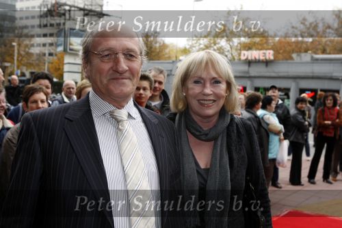 Utrecht 4 november 2007
premiere Andre v Duin Revue in het beatrix theater.Mireille Bekooy met een vriend