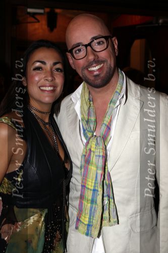 Amsterdam 8 april 2008
Modeshow percy in tuschinski. Maik de Boer en Monique Kleeman