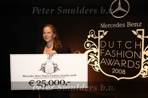 Amsterdam, 7 November 2008
Mercedes-Benz Dutch Fashion Awards 2008
Winnares Monique v Heist
