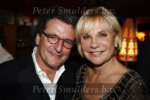 Amsterdam 13 oktober 2008
 Monique v d Ven en Edwin   de Vries  bij premiere Bride flight in tuschinski.
Peter Smulders bv