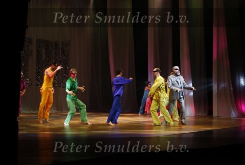 Utrecht, 12 November 2008
Premiere JOSEPH in de Stadsschouwburg
Cast Musical Joseph tijdens slotact
Foto Peter Smulders BV