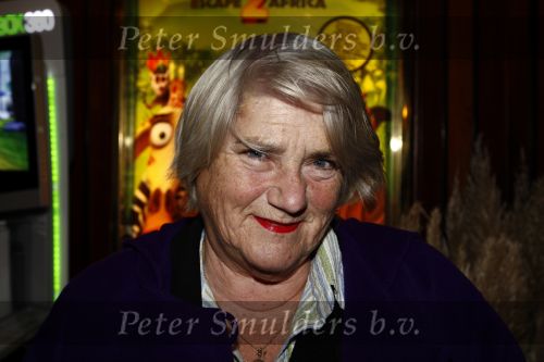 Amsterdam 9 november 2008
Premiere Madagascar in Tuschinski. 
Nelly Frijda