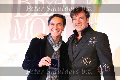 Amsterdam, 30 Oktober 2008 
Uitreiking Beau Monde Awards 2008
Glamourfotograaf Nick v Ormondt met Gerard Joling
Foto Peter Smulders BV