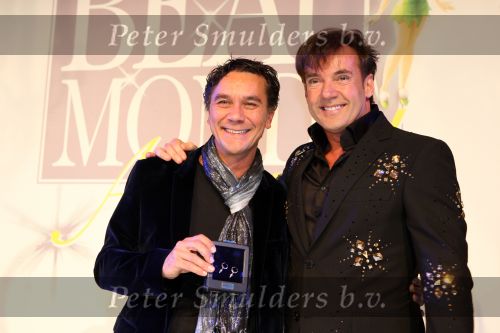 Amsterdam, 30 Oktober 2008 
Uitreiking Beau Monde Awards 2008
Glamourfotograaf Nick v Ormondt met Gerard Joling
Foto Peter Smulders BV