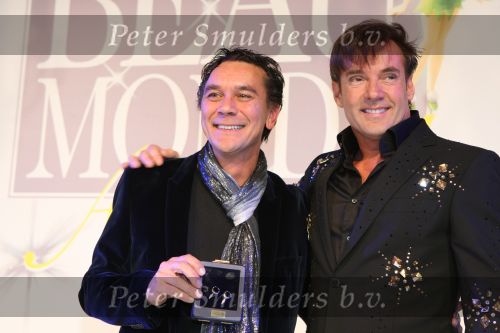 Amsterdam, 30 Oktober 2008 
Uitreiking Beau Monde Awards 2008
Glamourfotograaf Nick v Ormondt met Gerard Joling
Foto Peter Smulders BV