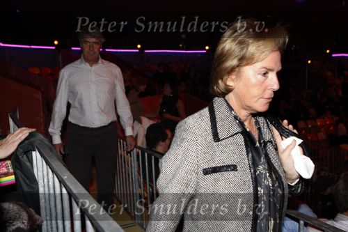 Amsterdam 17 december 2007
Pieter Storms met Nina Brink  en kinderen bij tros kerstcircus.
Peter Smulders bv