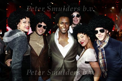 Hilversum 21 november 2008
Opnames popstars dat wordt gepresenteerd door Gerard Joling en een zwangere Nance Coolen. Norman met familie
Peter Smulders bv