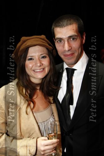 Rotterdam 20 april 2008
Premiere Les Miserables in het nieuwe luxor . Celine Purcell en Oren Schrijver
Peter Smulders bv