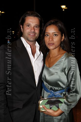 Amsterdam 15 september 2007
Modeshow Mart Visser in het hilton. Pascal Zantman met een vriendin