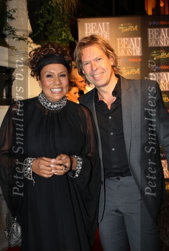 Amsterdam, 30 Oktober 2008 
Uitreiking Beau Monde Awards 2008
Patty Brard met haar vriend
Foto Peter Smulders BV