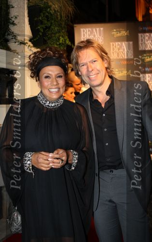 Amsterdam, 30 Oktober 2008 
Uitreiking Beau Monde Awards 2008
Patty Brard met haar vriend
Foto Peter Smulders BV