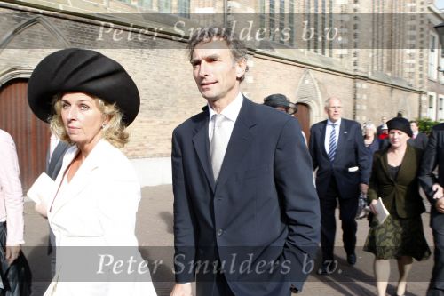 Den Haag 20 oktober 2007
Doop prinses Ariane . Paul Rosemuller met vrouw