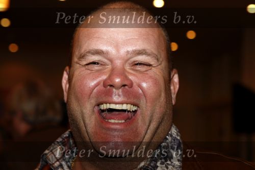 Bussum 24 januari 2008
Paul de Leeuw bij de omroepman van het jaar in Jan Tabak.