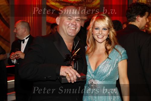 Amsterdam 24 oktober 2008
Uitreiking en gala van de televizierring 2008 in Carre.Chantal janzen met Paul de Leeuw
Peter Smulders bv
