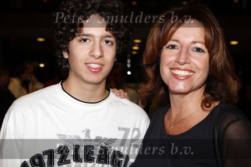 Rotterdam 25 oktober 2007
Premiere Holiday on ice in ahoy. Paula Patricio met zoon