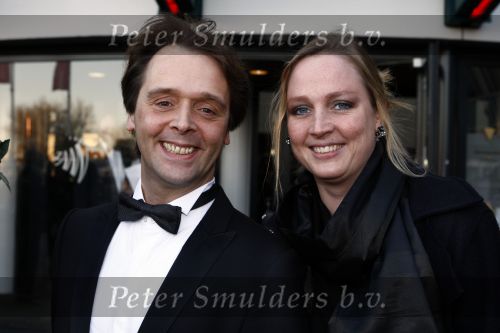 Zaandam 7 december 2008
Premiere op hoop van zegen. Peter Lusse met vriendin
Peter Smulders bv