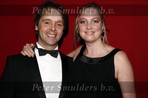 Zaandam 7 december 2008
Premiere op hoop van zegen.  Peter Lusse met vriendin 
Peter Smulders bv