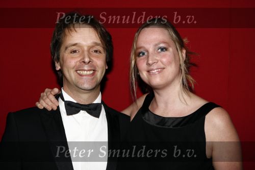 Zaandam 7 december 2008
Premiere op hoop van zegen.  Peter Lusse met vriendin 
Peter Smulders bv