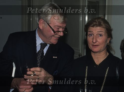 18 November 1996
Pierre Huyskens met zijn 2e vrouw 
Foto Peter Smulders BV