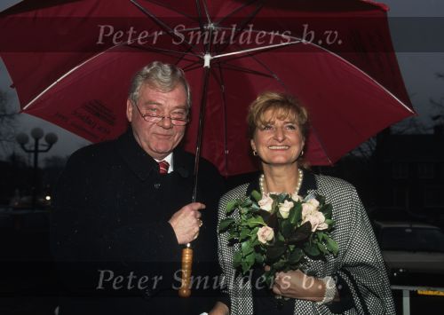 30 November 1996
Pierre Huyskens trouwt voor de 2e maal nadat zijn 1e vrouw enkele jaren geleden daarvoor was overleden.
Foto Peter Smulders BV