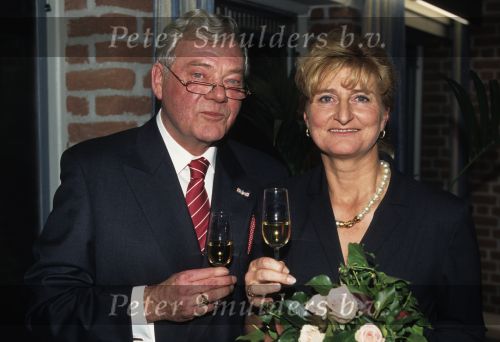 30 November 1996
Pierre Huyskens trouwt voor de 2e maal nadat zijn 1e vrouw enkele jaren geleden daarvoor was overleden.
Foto Peter Smulders BV