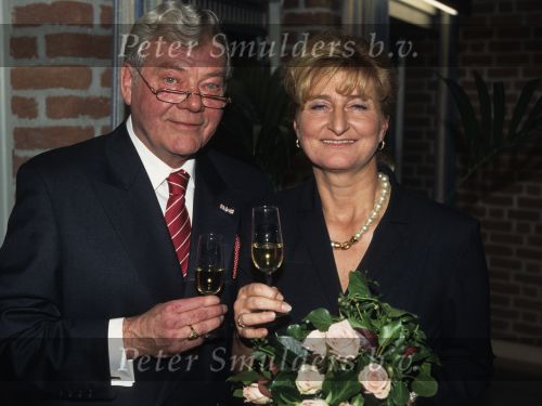 30 November 1996
Pierre Huyskens trouwt voor de 2e maal nadat zijn 1e vrouw enkele jaren geleden daarvoor was overleden.
Foto Peter Smulders BV