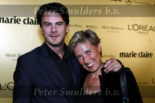 Amsterdam 13 november 2008
Uitreiking van de prix de la mode in het stedelijk museum. Piet Hein Kuipers met zijn vrouw
Peter Smulders bv