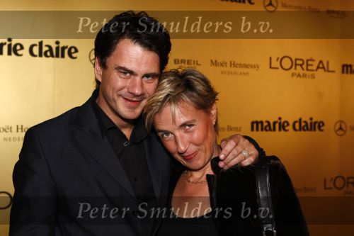 Amsterdam 13 november 2008
Uitreiking van de prix de la mode in het stedelijk museum. Piet Hein Kuipers met zijn vrouw
Peter Smulders bv
