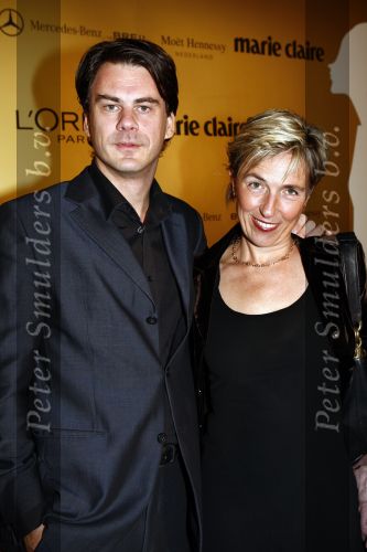 Amsterdam 13 november 2008
Uitreiking van de prix de la mode in het stedelijk museum. Piet Hein Kuipers met zijn vrouw
Peter Smulders bv