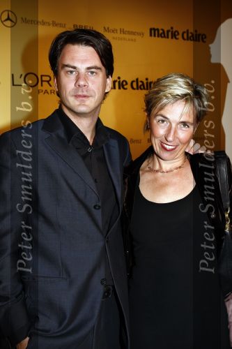 Amsterdam 13 november 2008
Uitreiking van de prix de la mode in het stedelijk museum. Piet Hein Kuipers met zijn vrouw
Peter Smulders bv