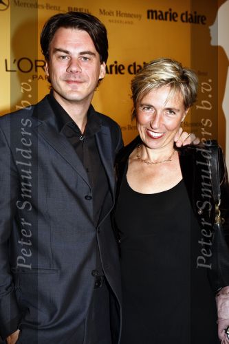 Amsterdam 13 november 2008
Uitreiking van de prix de la mode in het stedelijk museum. Piet Hein Kuipers met zijn vrouw
Peter Smulders bv