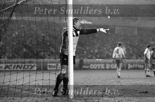 Parijs, 26 Maart 1980 Vriendschappelijke wedstrijd Frankrijk-Nederland, eindstand 0-0
Piet Schrijvers