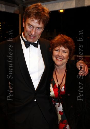Amsterdam 24 oktober 2008
Uitreiking en gala van de televizierring 2008 in Carre. Pieter Jan Haegens met vrouw
Peter Smulders bv
