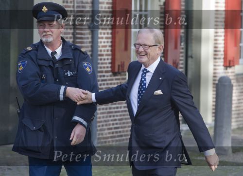 Apeldoorn 2 November 2008 Op paleis het Loo is vandaag de jongste zoon van Prins Bernhard en Prinses Annette gedoopt 
Op de foto Pieter v Vollenhoven
