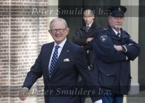 Apeldoorn 2 November 2008 Op paleis het Loo is vandaag de jongste zoon van Prins Bernhard en Prinses Annette gedoopt 
Op de foto Pieter v Vollenhoven