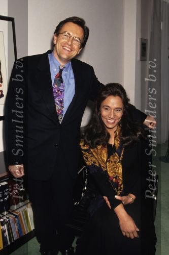 1994 Advocaat Pim de Vos met zijn cliente Patty Brard