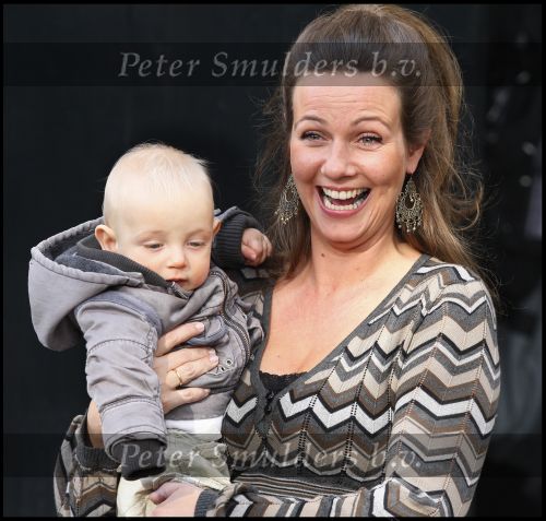 Apeldoorn 2 Oktober 2008 Op paleis het Loo is vandaag de jongste zoon van Prins Bernhard en Prinses Annette gedoopt 
Op de foto  Prinses Annette en Prins Benjamin